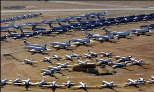 جت‌های ۶ ساله در گورستان اسپانیا؛ بحران موتورهای GTF ایرباس